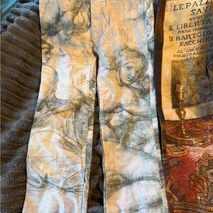 Artistic Print pants